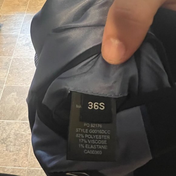 2 Piece Navy Suit - Picture 4 of 6